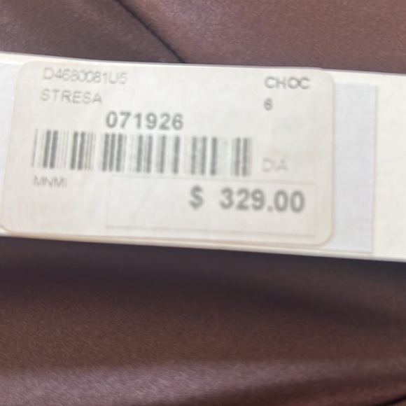 halter style with twisted fabric long and back short in front cocktail - Picture 5 of 5